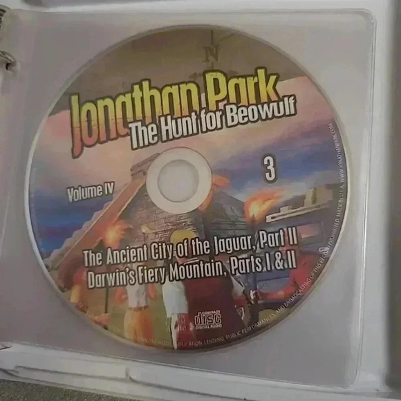 Jonathan Park: The Hunt for Beowulf by Roy Pat (2006, Compact Disc) Audio Book - Picture 6 of 6